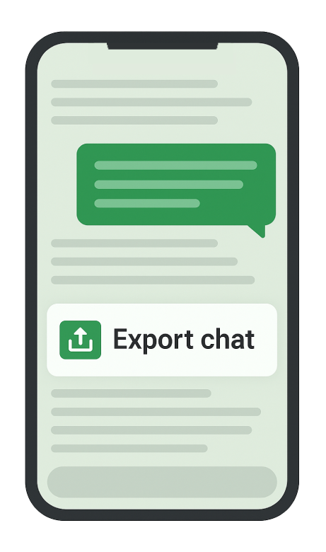 Export WhatsApp Chat